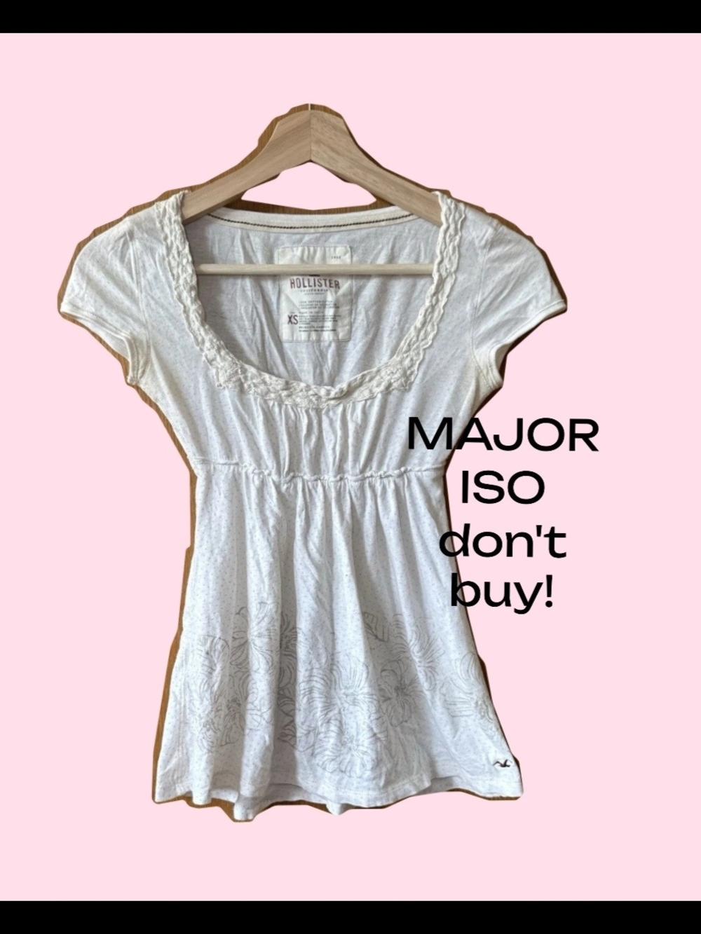 ISO - Hollister Y2k Babydoll Top